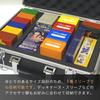 SPICA Trading Card Attache Case Large Capacity 2800 Cards Storage Box Aluminum Case Trading Card Storage Storage Carrying Card Attache (Trading Case)