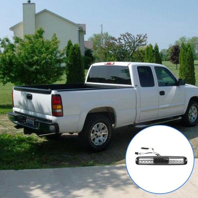 LED Third Tail Stop Light 3rd Brake Light 5978318 16525205 for 1999-2007 Center Rear Roof Light Third Light