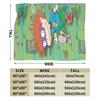 Stylish Rugrat Cartoon Anime  Blanket Super Soft Fleece  Relax Throw Blankets Machine Washable