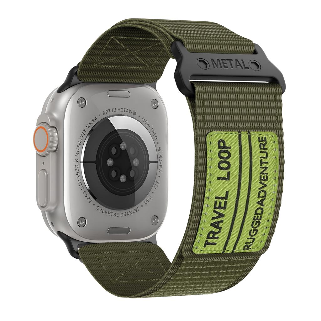 Trail Loop for Apple Watch Ultra Band 49mm 44mm 45mm 42mm Nylon Sport Correa Bracelet iWatch Ultra 2 Series 9 7 6 5 4 8 Se Strap