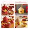 Granary Fruit & Nut Storage Bowl - Melon Seed, Candy, Snack Tray for Living Room