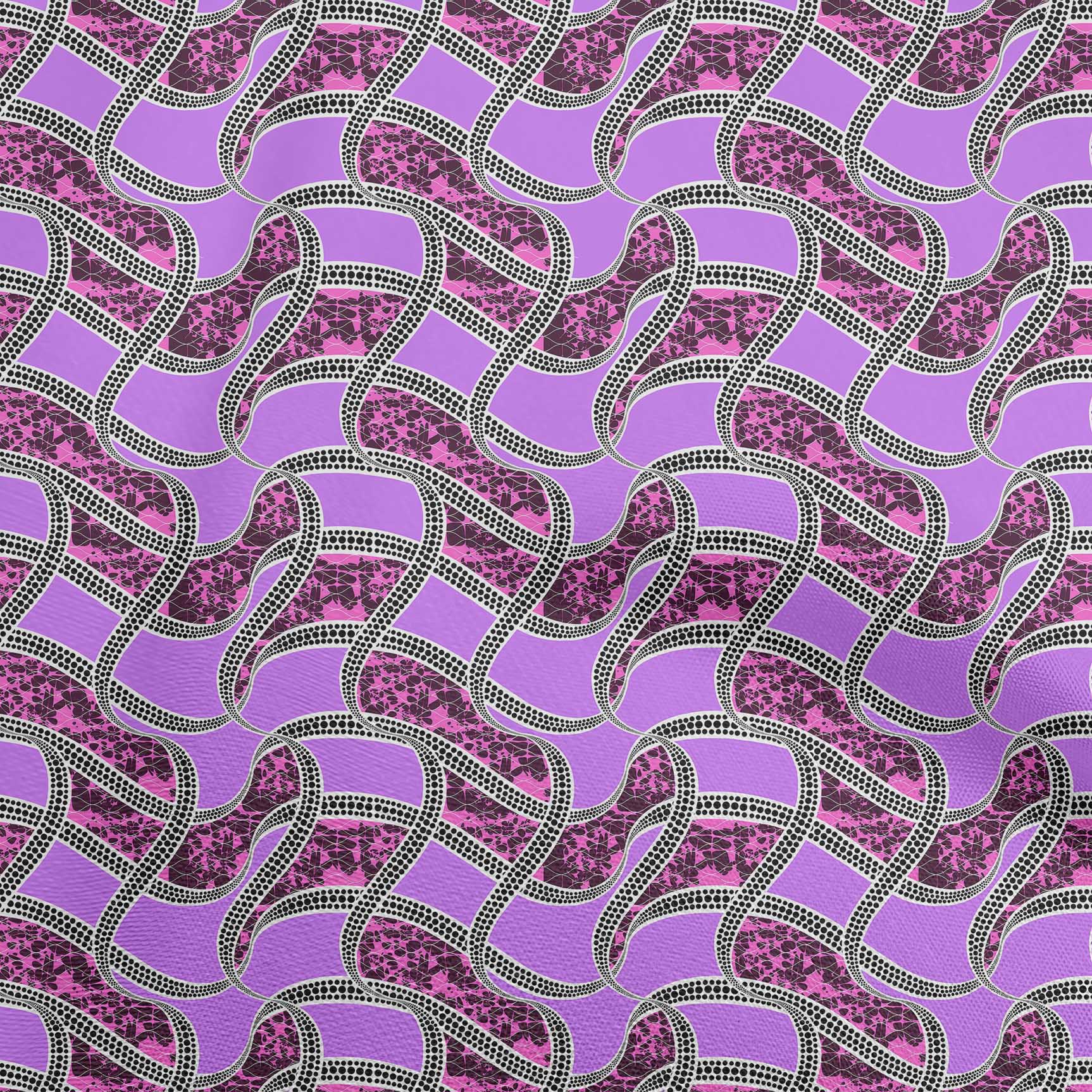 

oneOone Cotton Flex Light Blue Fabric Abstract Dot Sewing Craft Projects Fabric Prints by Yard 40 Inch 42InchWide-ViscoseChiffon Фіолетовий