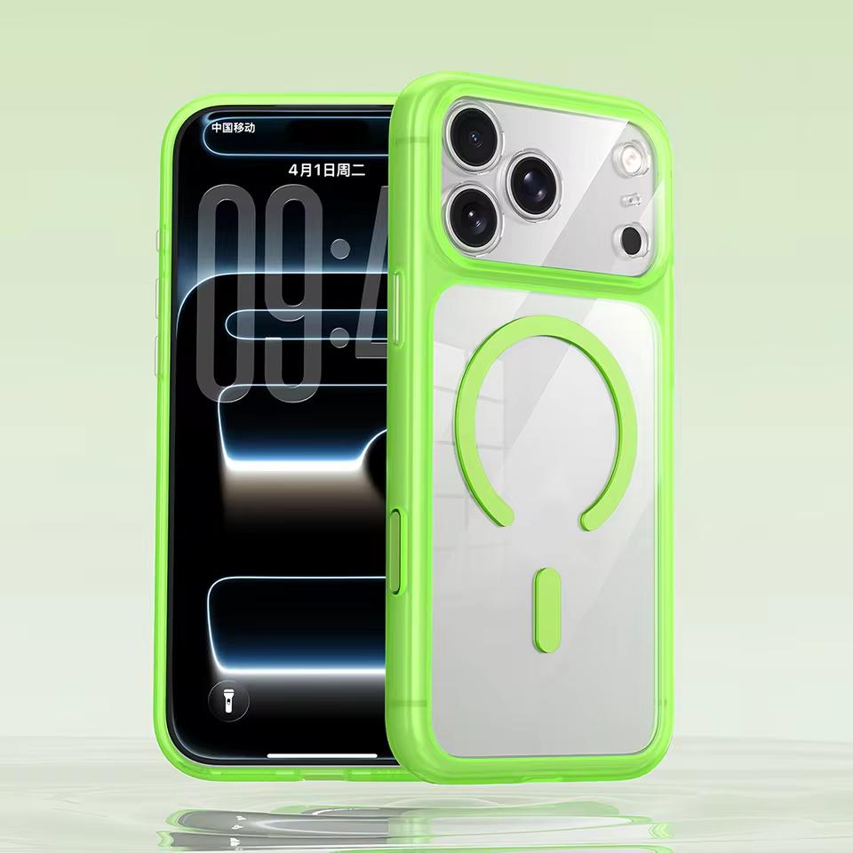 Brandneue Offizielle Klare Magnetische Handyhülle Für iPhone 17 ProMax Air 16Pro 15Pro 14Pro 17 Pro Max Für Magsafe Stoßfeste Hülle