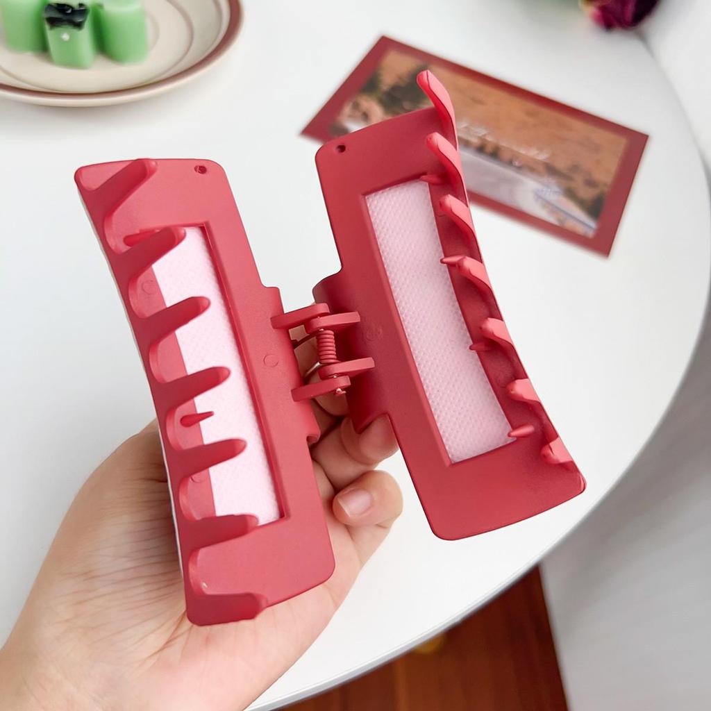 Santa Claus Christmas Festival Shark Claw Clip Hair Accessory