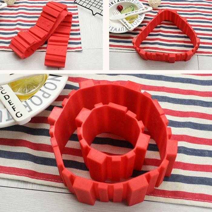 Nonstick 4Pcs Silicone Cake Mold Magic Bake Snakes Diy Cake Mould Baking Tools@balencedhx2586