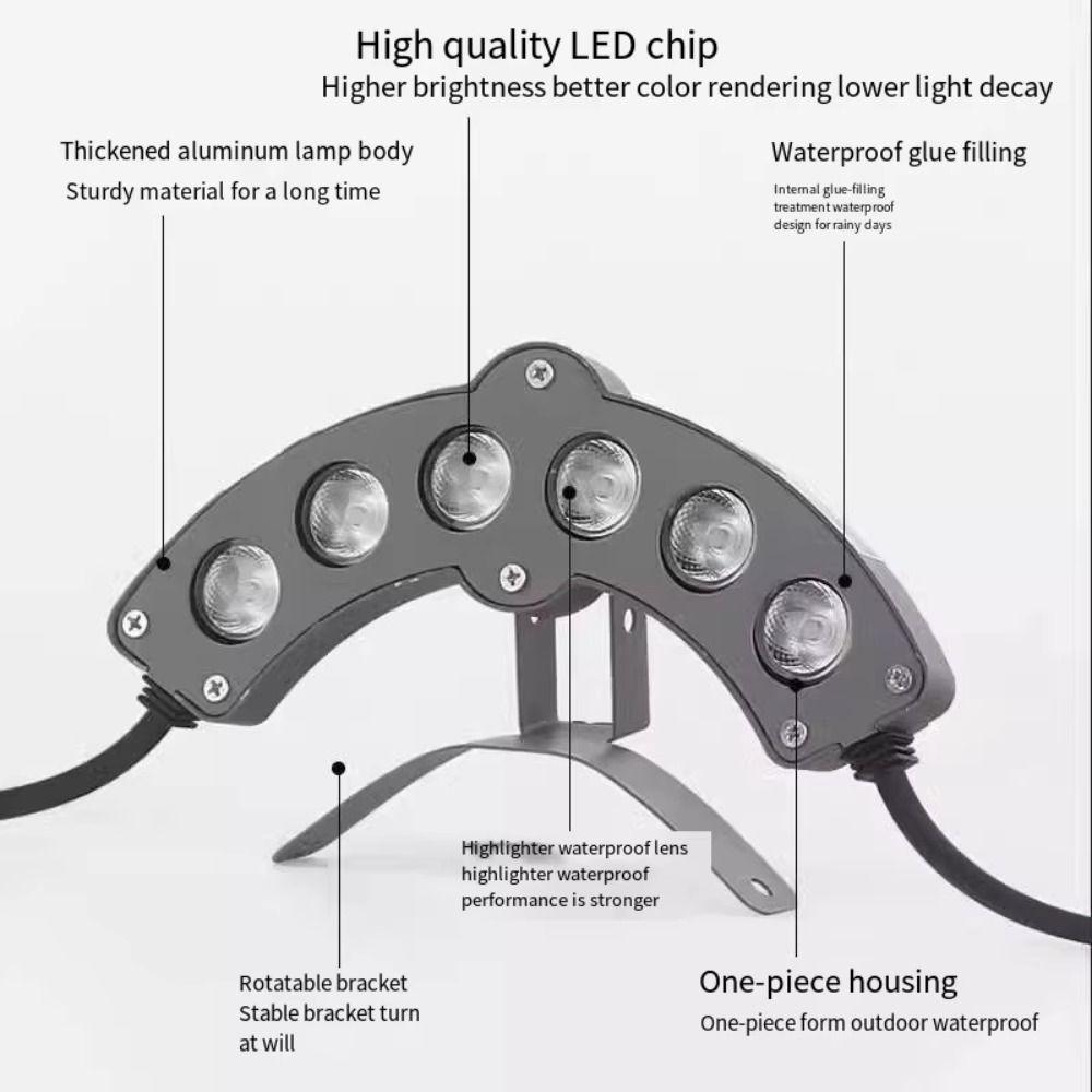 Waterproof Tile Eave Light Ancient Building Architectural Lighting Light Temple