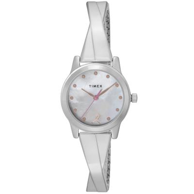Montre TIMEX Main Street, Mouvement Quartz, Étancheité 3 ATM, Verre Minéral, Cadran Nacre Blanc, TW2V52900, Pour Femme [Authentique]