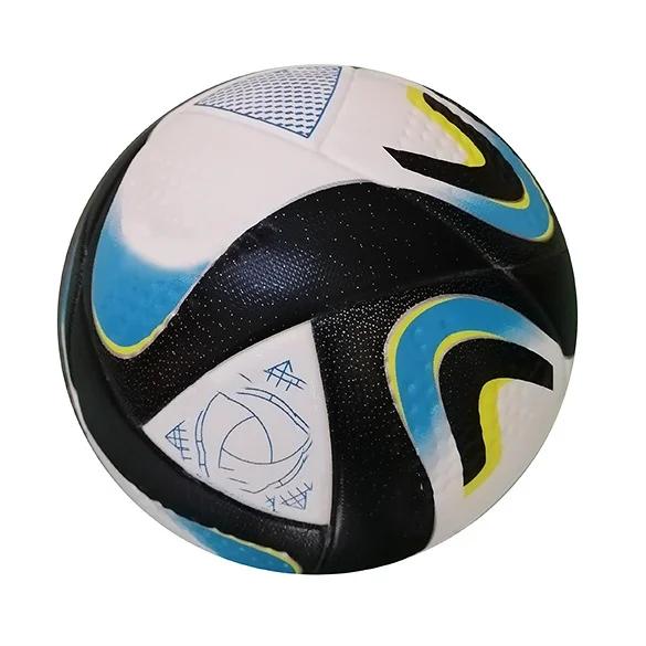 Soccer Ball Multiple Styles Standard Size 5 Machine Stitched Ball PU Material Sports League Outdoor Match Football Training Ball