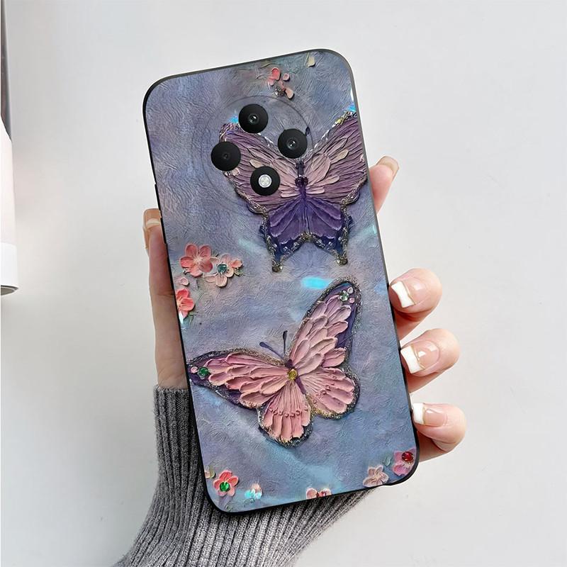 For Oppo Reno 12F 4G Case CPH2687 Cute Astronaut Painted Soft Silicone Cover For Oppo Reno12 F Reno 12 FS Reno12F 5G Case Shell