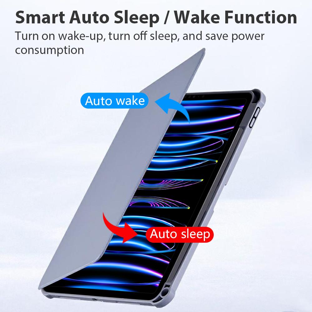 For Ipad Pro 13 11 12.9 2022 Case 2021 Air 5 4 Cover for Ipad Air 11 2024 Mini 6 10.2 8th 9 9th 10th Generation 360° Rotation Shell Accessories