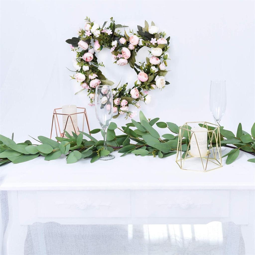 4,92ft Simulation Schnur Hochzeitsranken Zweige Blätter Girlande Schnur Hochzeit Heimdekoration