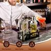13 Slots Bartender Tool Holder Barware Drinkware Set Stand Practical Professional Cocktail Shaker Stand For Party Bar Home