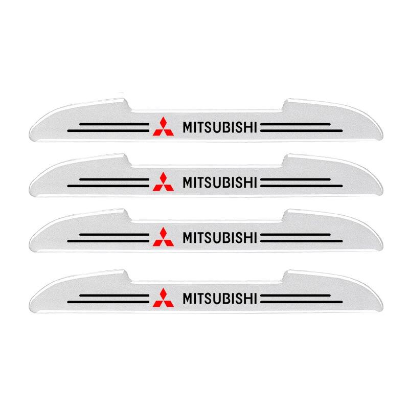 Car Door Side Anti-collision Reflective Stickers for Mitsubishi Lancer 9 10 ASX L200 Colt Pajero Outlander Eclipse Decoration