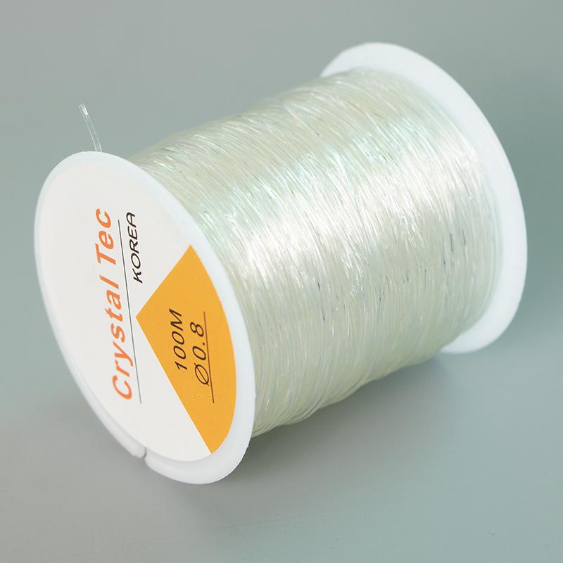 Durable Crystal Elastic Bracelet String with Rubber Band