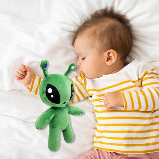 Grünes Aliens-Plüschtier, gefüllte Aliens-Puppe, mutierte Kreatur, Plüschtier, Dekoration für Zuhause, Schlafzimmer, Kinder, Erwachsene, Weihnachts- und Geburtstagsgeschenk
