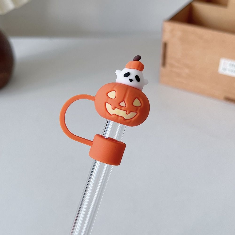 Cup Accessories Drinking Dust Cap Reusable Straw Tips Cover New Silicone Straw Plug  Cup