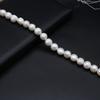 Luxury Natural Freshwater Subcircle Pearls 11-12mm, 36cm Strand Handmade Wedding Jewelry Accessories White