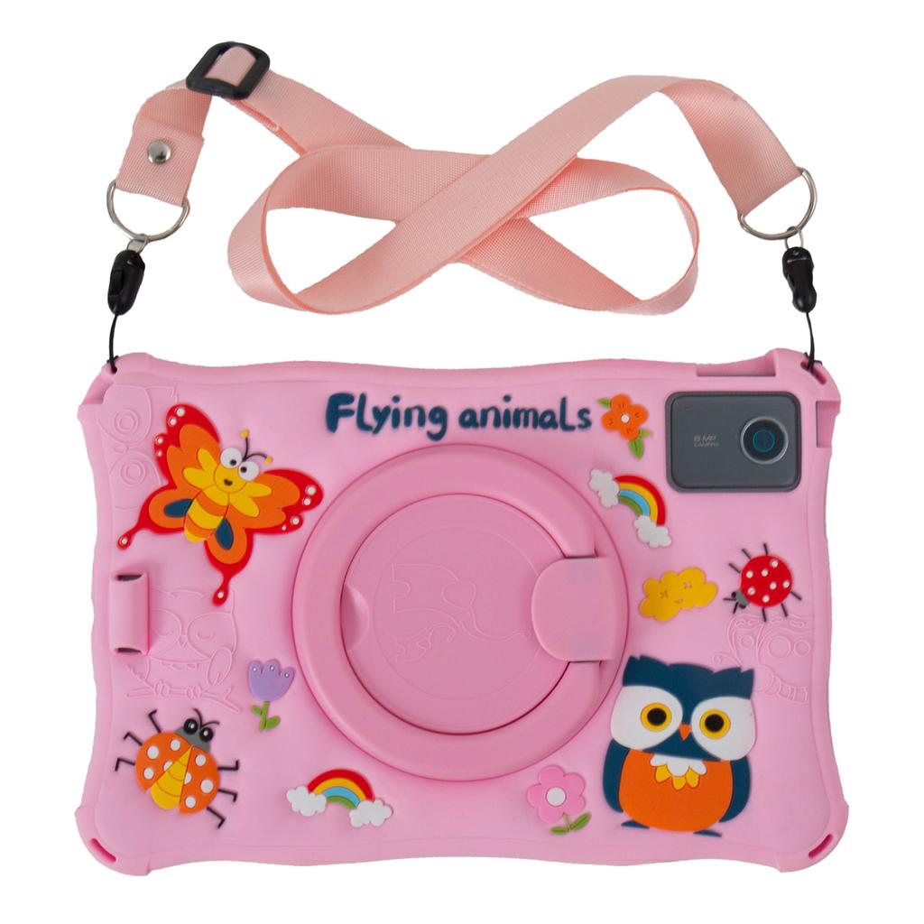 Για Lenovo Tab M11 TB330FU/331FC/Xiaoxin Pad 11 2024 Θήκη με Λουράκι Ώμου Στήριγμα Κινούμενα Σχέδια Σιλικόνη Κάλυμμα