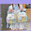 Cute Bear Canvas Backpack Student Bookbag For Girls And Students
