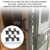 Friction Hinges For RV Door Alloy Steel RV Entry Door Hinge Kit Motorhome Parts Easy Install Entry Door Friction Hinge Kit Ramp