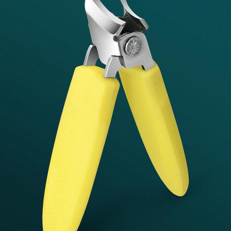 

1 шт. Высокоточная когтерезка с широким углом, Острая когтерезка из нержавеющей стали, Подходит для ухода за вросшими ногтями и толстыми ногтями на ногах для пожилых людей зелёный