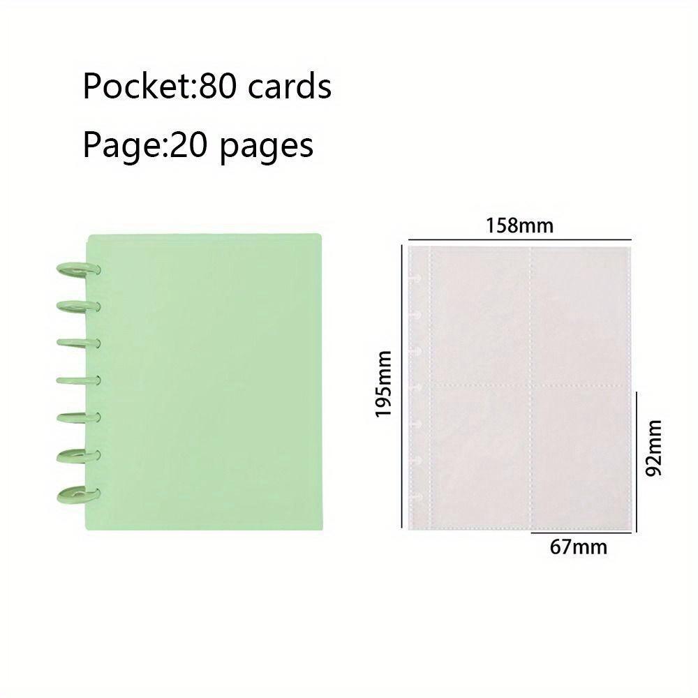 Multi-pockets 3 Inch Photo Album INS Style Idol Cards Collect Book Kpop Card Holder Loose-leaf Binder Photocard Holder