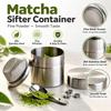 Moisture Proof Tea Storage Canister 304 Stainless Steel Milk Powder Container  Home Use