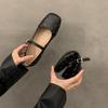 Square Toe Marie Janes Shoes Woman Loafers Summer Women Flat Sandals 2025 Trend Soft Sole Elegant Dress Comfort Casual Zapatos