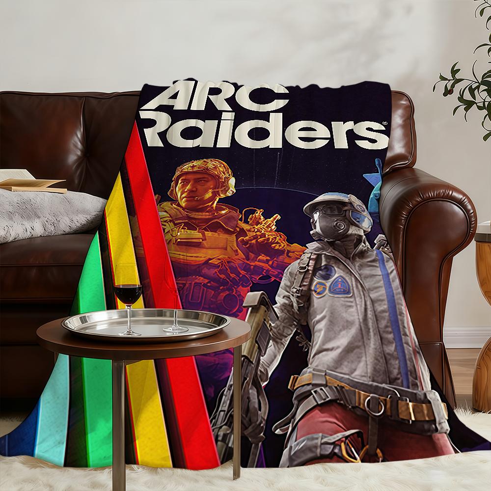 A-ARCS-ES R-RaiderS-ES Video Game Blanket Soft Warm Furry Throw Super Kids Toys Bed Sofa Car Cradle