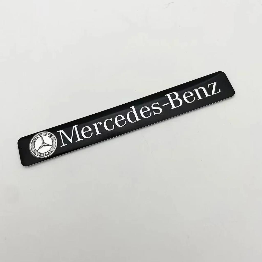 Aluminum Car Badge Rear Letter Emblem Trunk Accessories For Mercedes Benz AMG Brabus Maybach C E S GLE CLC Class W204 W203 W205 QY1