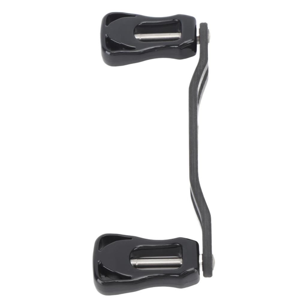 Fishing Reel Handle Carbon Fiber Baitcasting Trolling Reel Rocker Fishing Reel Crank Accessory for Replacement 95mm