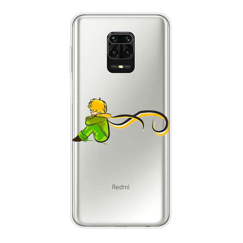 Mały Książę i Lis Silikonowe Etui Do Xiaomi Redmi Note 10 10S 9 9S Pro Max 9T 8T 8 7 6 5 Pro 5A 4X 4 Telefon Etui