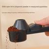2-In-1 Coffee Dosing Funnel with Measuring Spoon,Reusable Anti-Spill Coffee Powder Funnel,Solve Coffee Powder Transfer and The Waste Caused