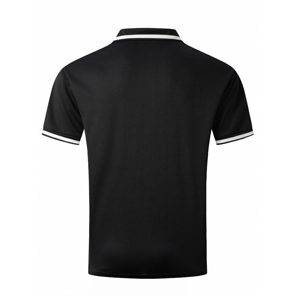 Pocket Splicing Polo Men's Casual Shirt