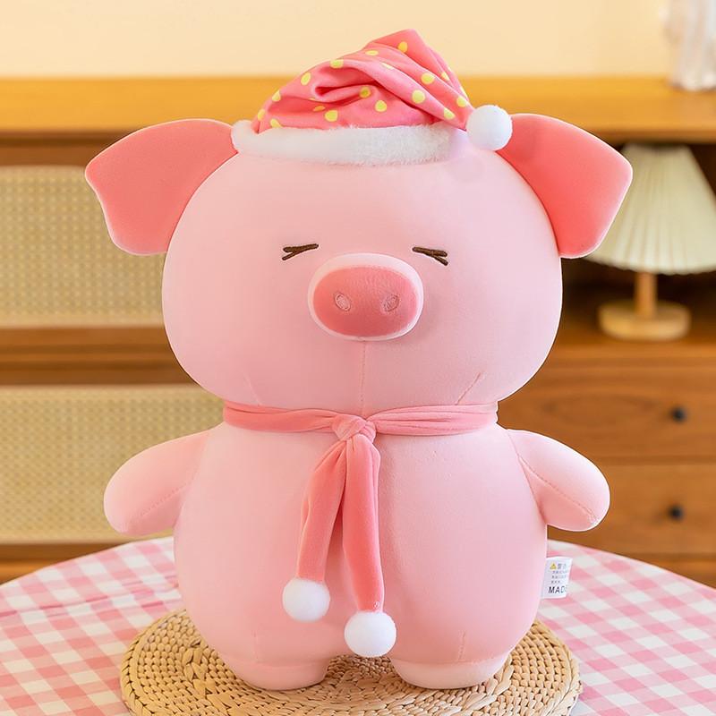 

Pig Goodnight Plush Toy Stuffed Animal Doll Soothing Pig Sleep Pillow Doll Gift 25cm