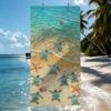 Cute Sea Stars and Turtles Towel Quick Drying Beach Towels Are Suitable For Swimming Pools Camping Yoga And The Gym