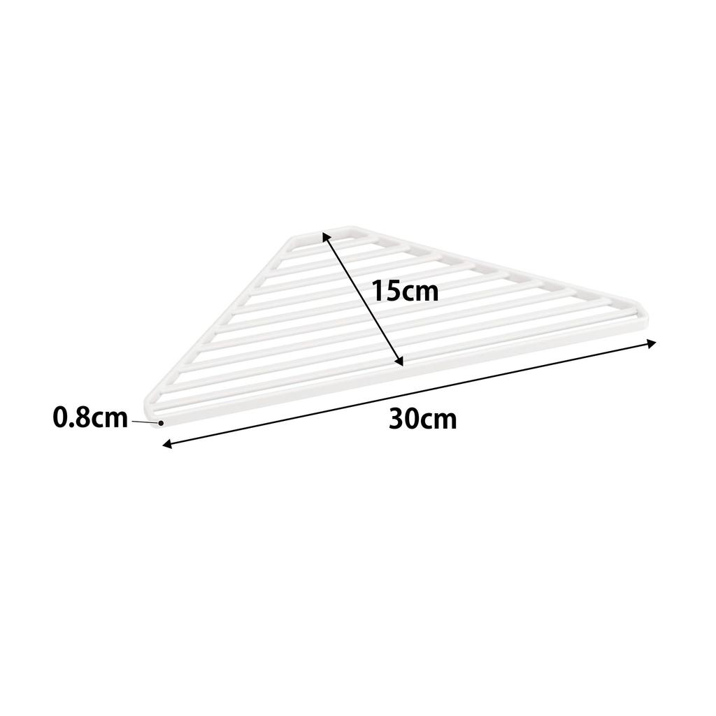 Yamazaki Jitsugyo Waschbecken Eckregal Tower Weiß 2504