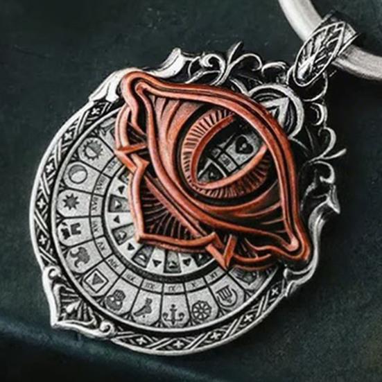 Tarot Vision Anheng Allseende Øye Halskjede Tarotkort Symbol Smykker Mystisk Spådom Nøkkelring Tarot Tilbehør