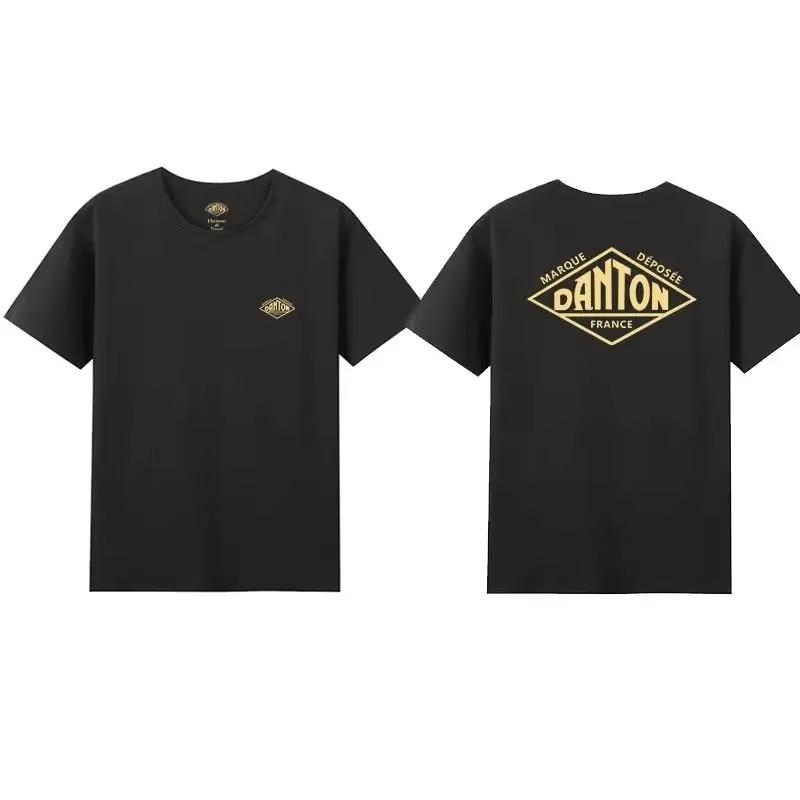 Summer Japan Style Pure CottonT-shirt for Men and Women Couple Look Ins French Style Luxury Brand Graphic T Shirts T Shirt Ins