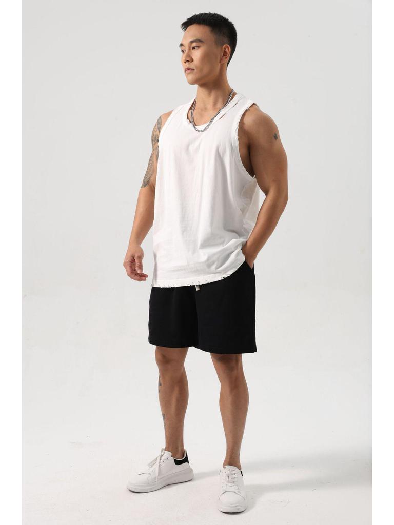 Men's Quick-Drying Stretch Basketball Vest for Summer Fitness & Outdoor Running