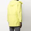 STONE ISLAND FW21 Logo Patch Hooded Long Sleeve Parka Men Outerwear Yellow 741570222-V0051