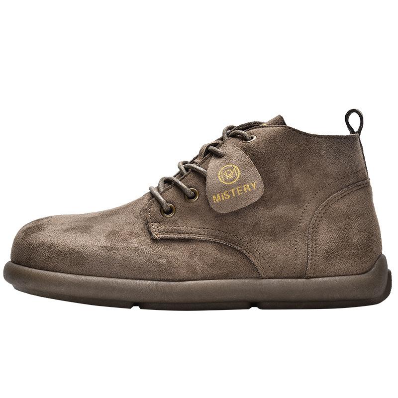 Autumn new casual Martin boots versatile soft-soled retro short boots 3131