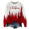ZJW908-YT2 3D Print Christmas Pullover Sweater