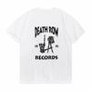 Death Row Records T Shirt Unisex Fashion West Coast Hip Hop United States TShirts Summer ONeck Print Unisex Pop Y2k Tshirt