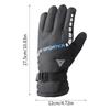 Men Waterproof Winter Cycling Gloves-Windproof Outdoor Sport Ski Gloves, Bike Bicycle Scooter Riding Motorcycle Keep Warm Gloves