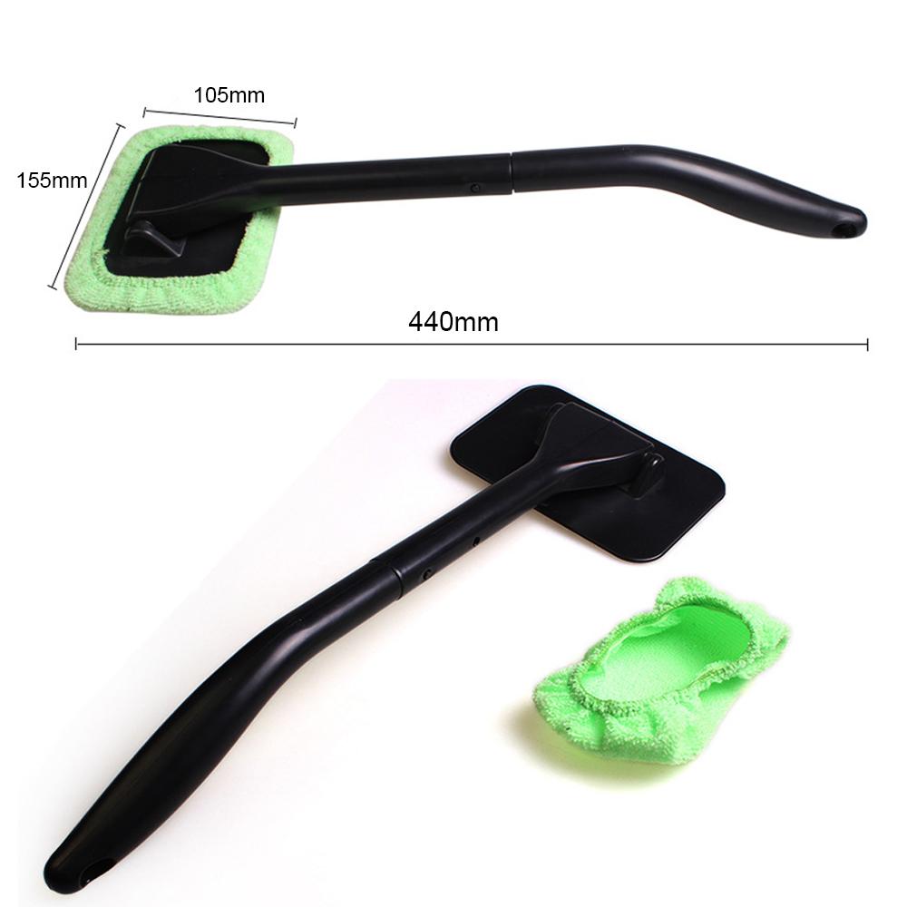 Perie de curățare a parbrizului auto cu mâner detașabil, kit de curățare a ștergătoarelor de sticlă pentru