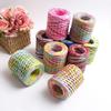 Kleurrijke Raffia Stro Vlechtwerk Koorden Haak Touw Voor Diy Ambachten Decor Verpakking Accessoires
