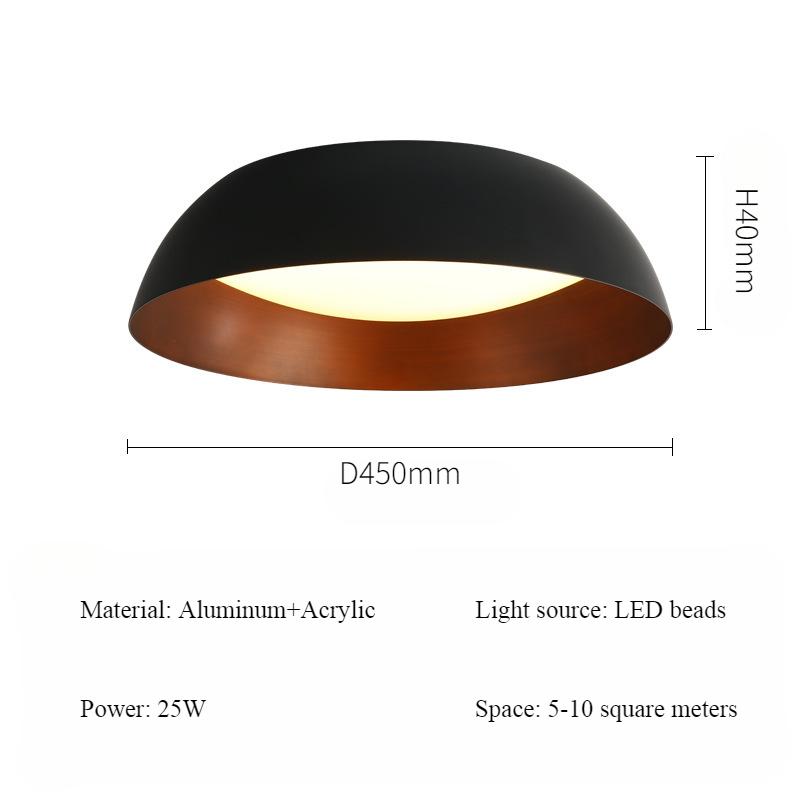 

Датский стиль Крутой Дизайнер Современный Минималистский Гостиная Спальня Потолочный Светильник Nordic Wood Grain Кабинет Ресторан Ниша Светильник tri colored light