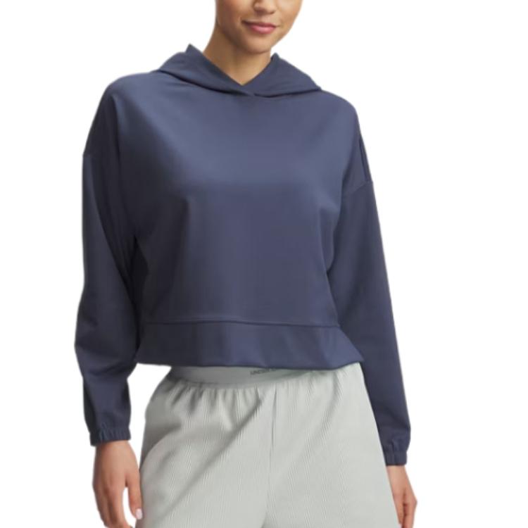 Under Armour Meridian Sweatshirt Women s Downpour Gray 1389784-044 XS