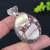 Wild Horse Gemstone Handmade 925 Sterling Silver Gift Jewelry Pendant 2.25" T3w15
